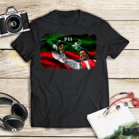Pakistan PTI Party Imran Khan T-Shirt - Picture 1 of 1